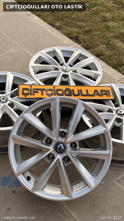 Megane 4 çelik orjinal jant takımı