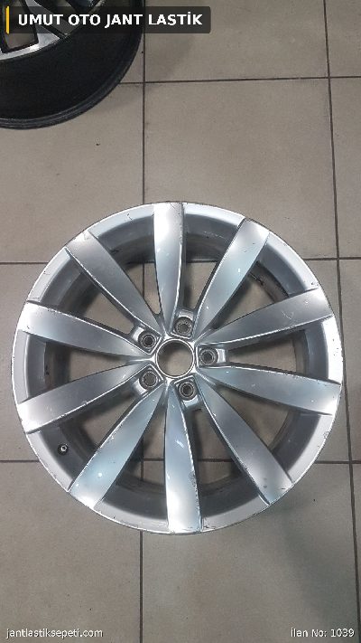 1 ADET ORJİNAL 19 5x112 VOLKSWAGEN LUGANO MODEL JANT
