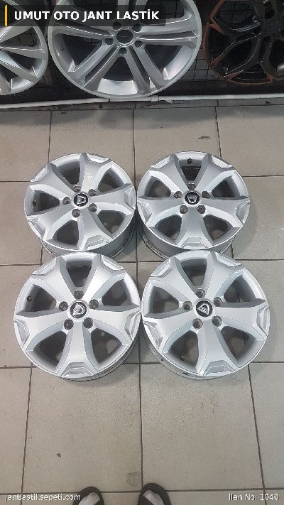ORJİNAL 16 5x114.3 DACİA DUSTER JANT TAKIMI