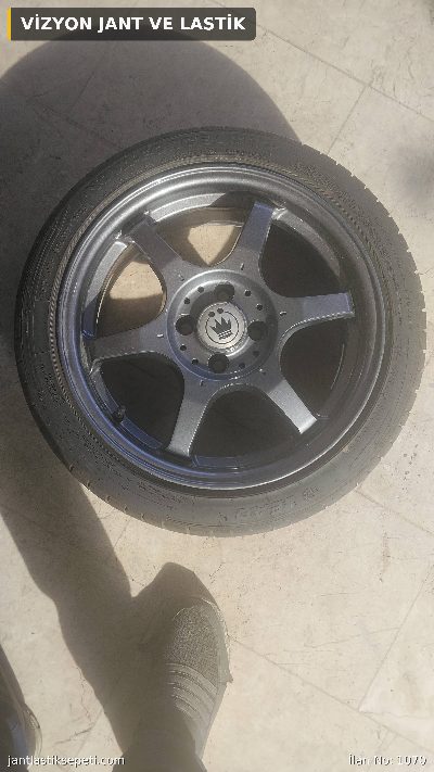 15 4/100 çelik jant lastik sıfır ayarında