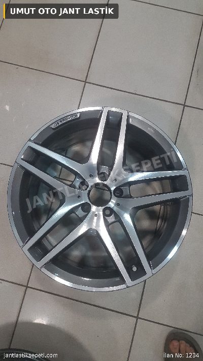 1 ADET 19 5x112 MERCEDES S-CLASS S550 AMG 9.5 OFSET JANT