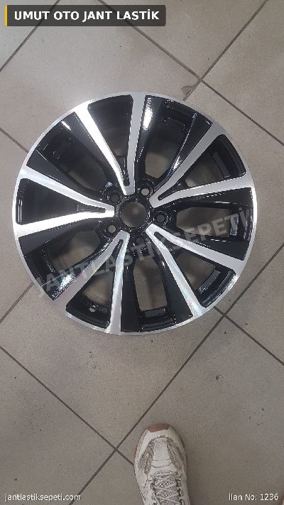 1 ADET ORJİNAL 17 5x108 FORD PUMA JANT