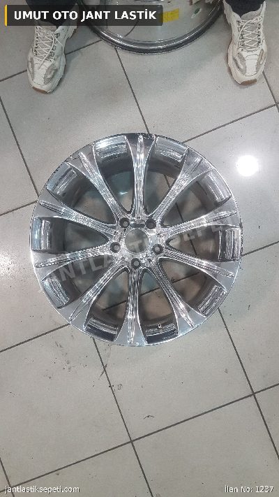 1 ADET REPLİCA 19 5x120 BMW 5KASA KROM JANT 