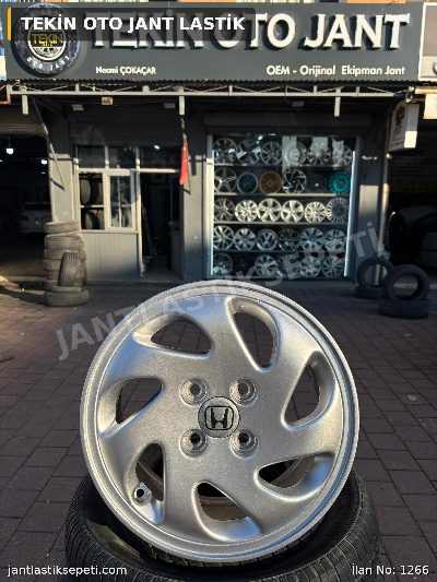 14 INC 4X100 HONDA CİVİC İES RÜZGARGÜLÜ ORJİNAL ENKEİ JANT TAKIMI