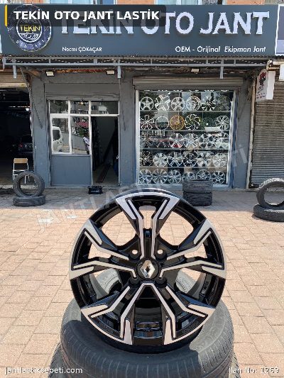 15 INC 4X100 RENAULT CLİO İCON SIFIR JANT TAKIMI