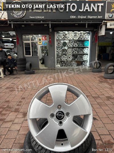 15 INC 4X100 OPEL ASTRA G ENJOY SIFIR JANT TAKIMI
