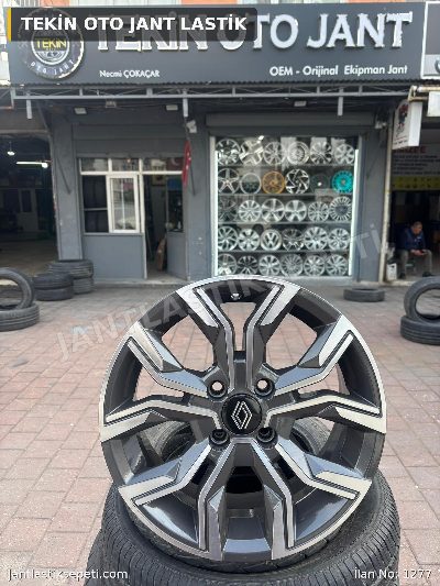 15 INC 4X100 RENAULT CLİO İCON SIFIR ÇELİK JANT TAKIMI