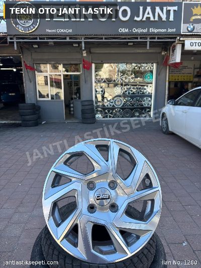 15 INC 4X108 FORD FİESTA FOCUS1 CMS MARKA SIFIR JANT TAKIMI