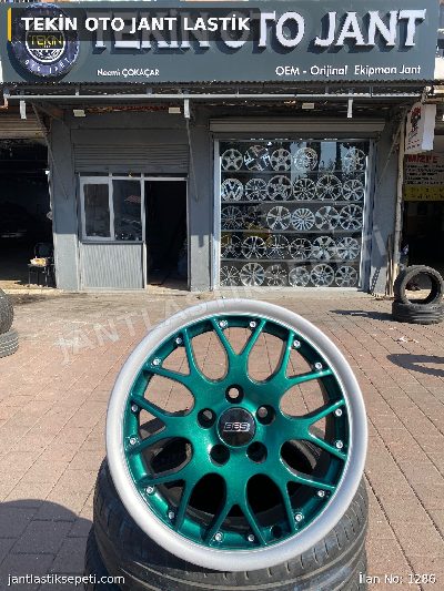 15 INC 5X100 VOLKSWAGEN GOLF 4 BBS ORJİNAL ÇELİK JANT TAKIMI