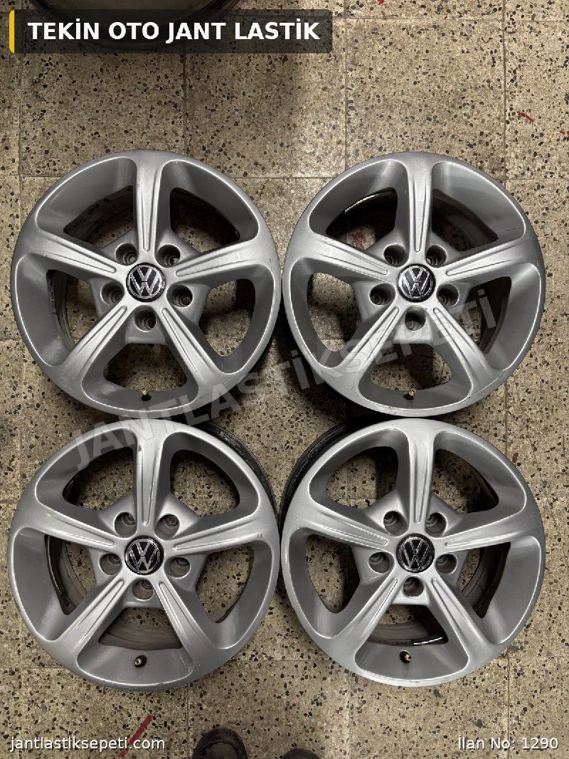 15 INC 5X112 VOLKSWAGEN CADDY MANGELS ÇELİK JANT TAKIMI