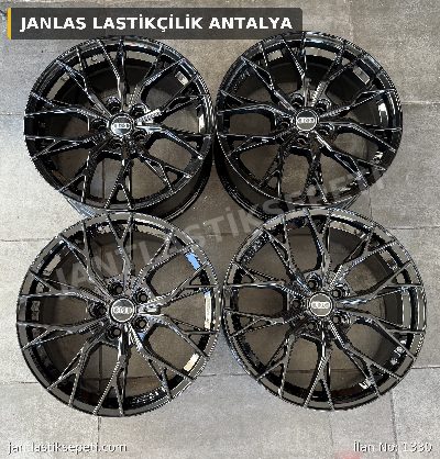 5x112 18 İNÇ ARCEO ROMA BLACK VW SEAT AUDİ SKODA UYUMLU HATASIZ ÇIKMA