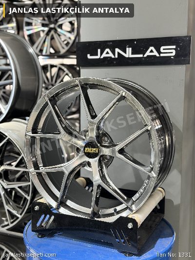 5x112 19 İNÇ BBS Fİ-R HYPER BLACK İTHAL SIFIR JANT TAKIMI