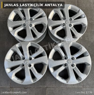 4x100 16 RENAULT DACİA LODGY ORİJİNAL HATASIZ JANT TAKIMI