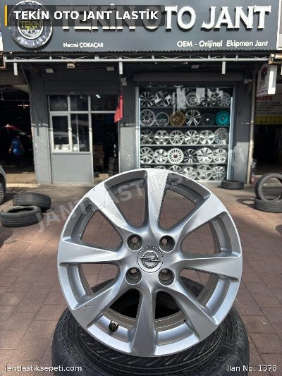16 INC 4X108 OPEL CORSA F ELEGANCE ORJİNAL ÇELİK JANT TAKIMI