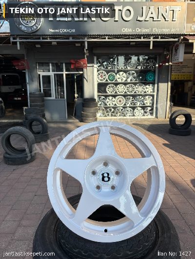 16 INC 5X100 VOLKSWAGEN - FİAT UYUMLU BEYAZ SIFIR ÇELİK JANT TAKIMI