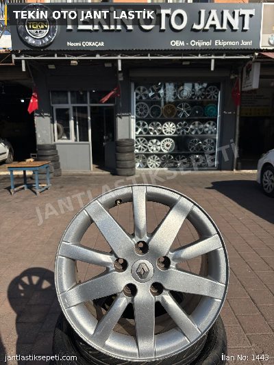 16 INC 5X114.3 RENAULT FLUENCE ORJİNAL ÇELİK JANT TAKIMI