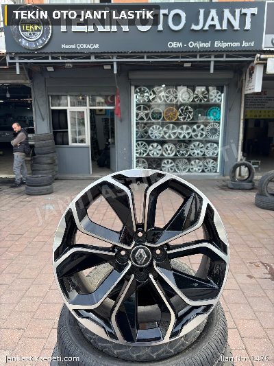 17 INC 4X100 RENAULT CLİO 4 İCON ORJİNAL ÇELİK JANT TAKIMI