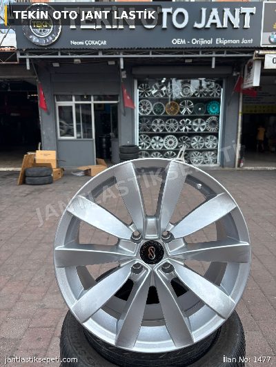 17 INC 4X100 LUGANO UNİVERSAL SIFIR ÇELİK JANT TAKIMI
