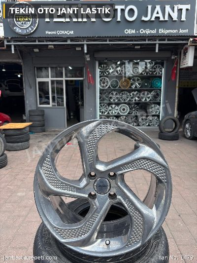17 INC 4X100 SUPERMEN KROM UNİVERSAL ÇELİK JANT TAKIMI