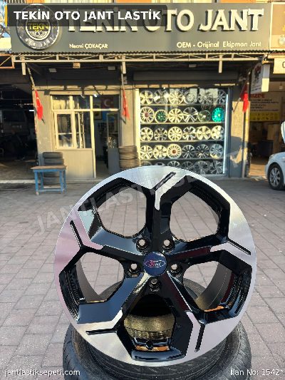 17 INC 5X108 FORD COURİER ACTİVE SIFIR ÇELİK JANT TAKIMI