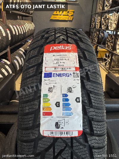 195/65R15 PETLAS 2026 DOT SIFIR