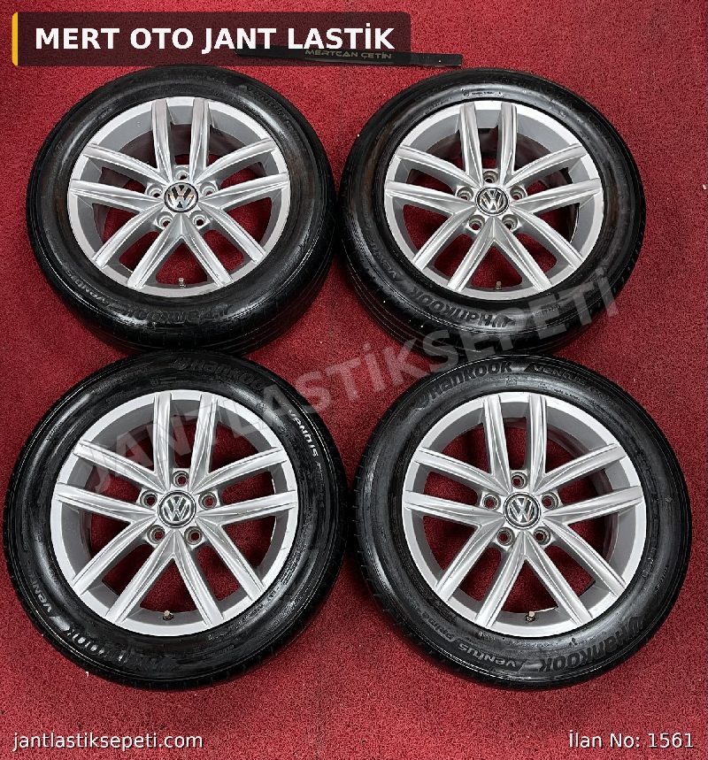 16 İNÇ 5X112 ORJİNAL VOLSWAGEN GOLF JANT LASTİK TAKIMI