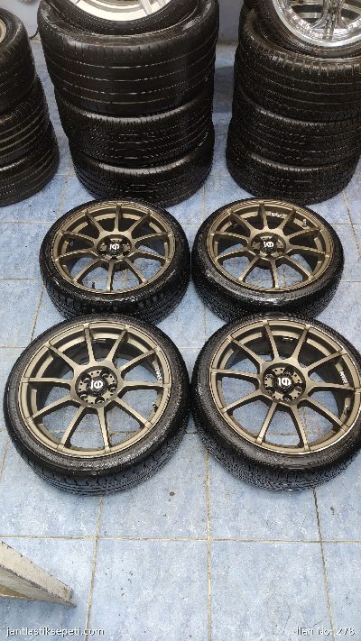 17 inç 5*100 SPARCO jant lastik sıfır gibi set