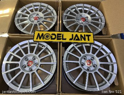 15 inç WRC SIFIR JANT TAKIMI 5/100 TÜM ARAÇLARA UYUMLU 