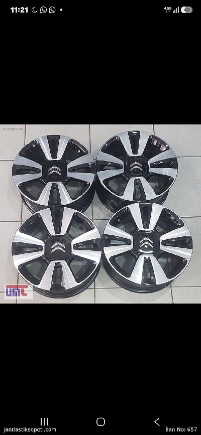 16 4x108 ORJINAL CITROEN