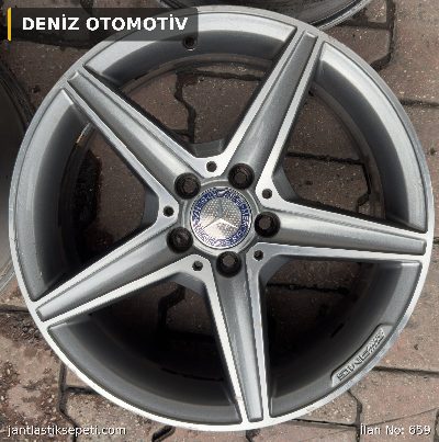 5x112 18" ORJİNAL MERCEDES C180 C200 AMG JANT TAKIM