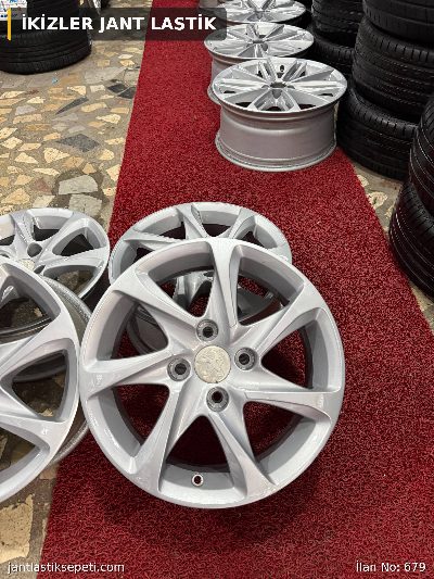 15 inc pejo orjinal jant takımı 4*108