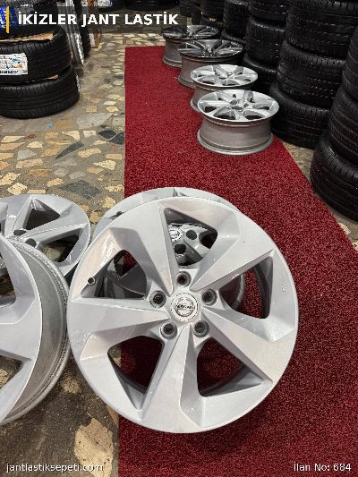 17 inç Nissan Qashqai jant takımı 