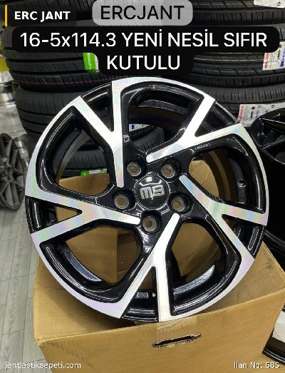 16-5x114.3 SIFIR KUTULU TOYOTA RENAULT HONDA JANT TAKIM
