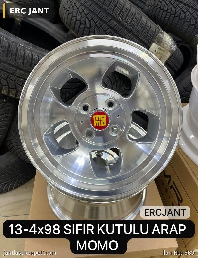 113-4x98 SIFIR KUTULU ARAP MOMO JANT TAKIM