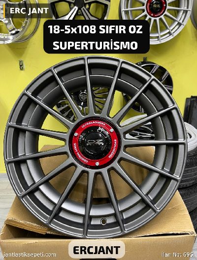 ERCJANT 18-5x108 SIFIR KUTULU FORD VOLVO JANT TAKIM