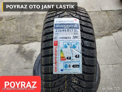 215 45 17 kumho bir adet 