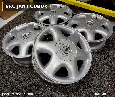 15.4x100 OPEL ASTRA F ORJİNAL JANT TAKIM 