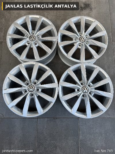5x112 17 İNÇ ORİJİNAL HATASIZ VW GOLF 7 DİJON HİGHLİNE JANT TAKIMI