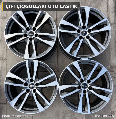 Audi a6 quattro sport orjinal jant takımı 19 inç