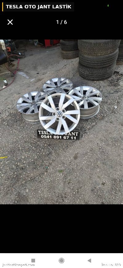 16 jant orjin Passat trend jetta Caddy golf uyumlu 