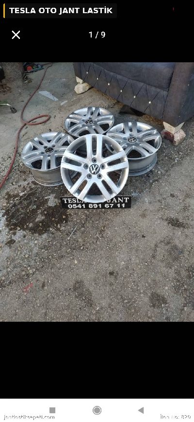 16 jant Volkswagen Passat jetta Caddy golf uyumlu 