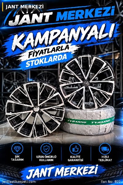20 5x112 AUDI SIFIR JANT TAKİMİ KAMPNAYALI 