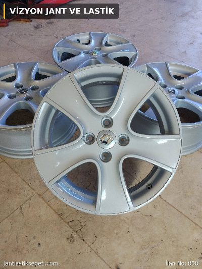 16 ORJİNAL RENAULT JANT TAKİMİ