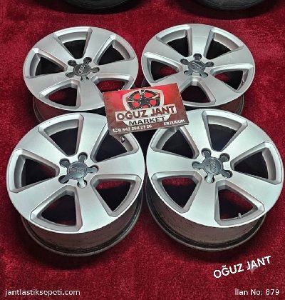 17 inç orjinal audi jant takımı hatasız