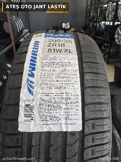 205/35R18 WİNRUN 2026 DOT SIFIR
